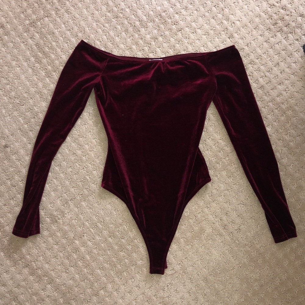 Tobi Velvet Bodysuit